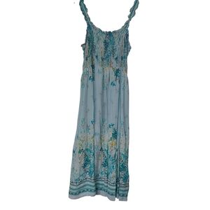 White Birch Floral Maxi Dress